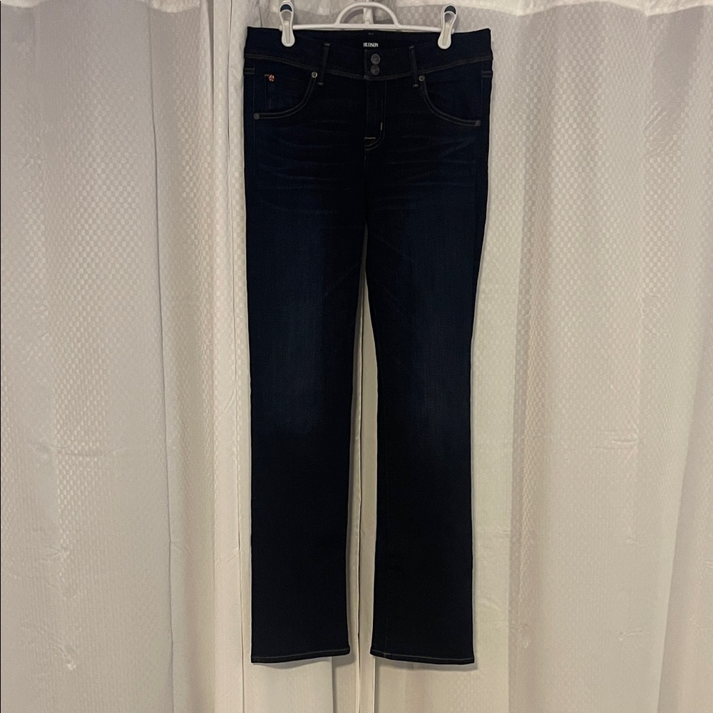 Hudson Jeans Women's Dark Blue Straight Leg